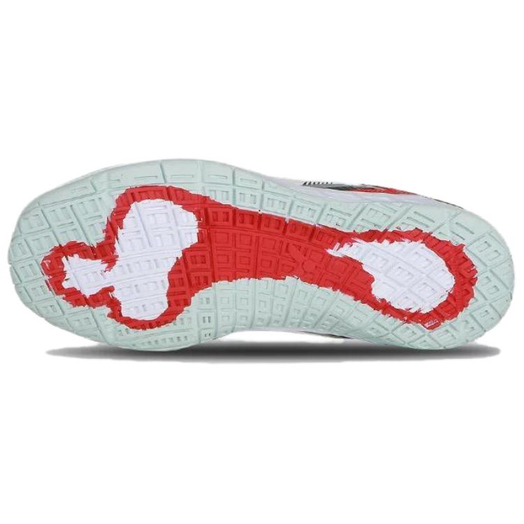 VICTOR Cushioning Slip Resistant Abrasion Resistant Low top Badminton Shoes Unisex White Black Red