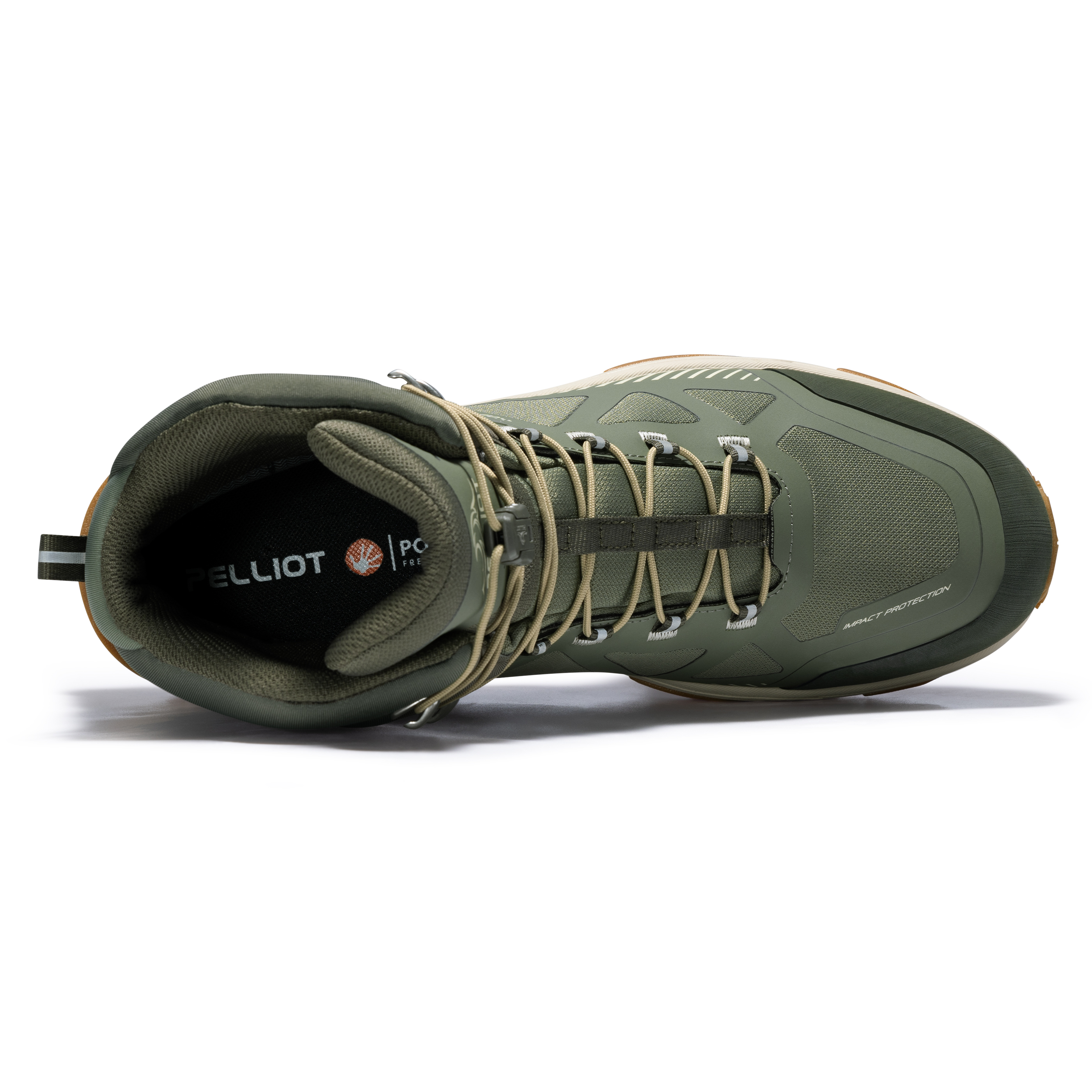 PELLIOT MT Master Cushioning Slip Resistant Abrasion Resistant High top Hiking Mountaineering Shoes Men’s