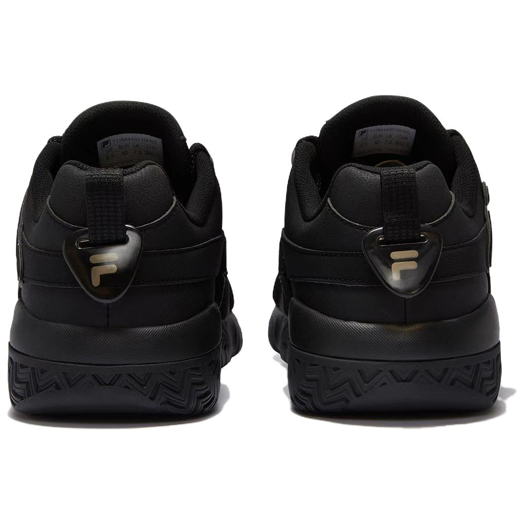 FILA FUSION BUSTER Puffy Shoes Low top Vintage Basketball Shoes Men’s Black