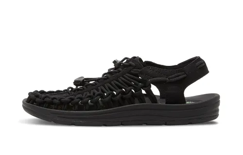 Keen Uneek Beach Sandals River Trekking Shoes Women's Pure Black