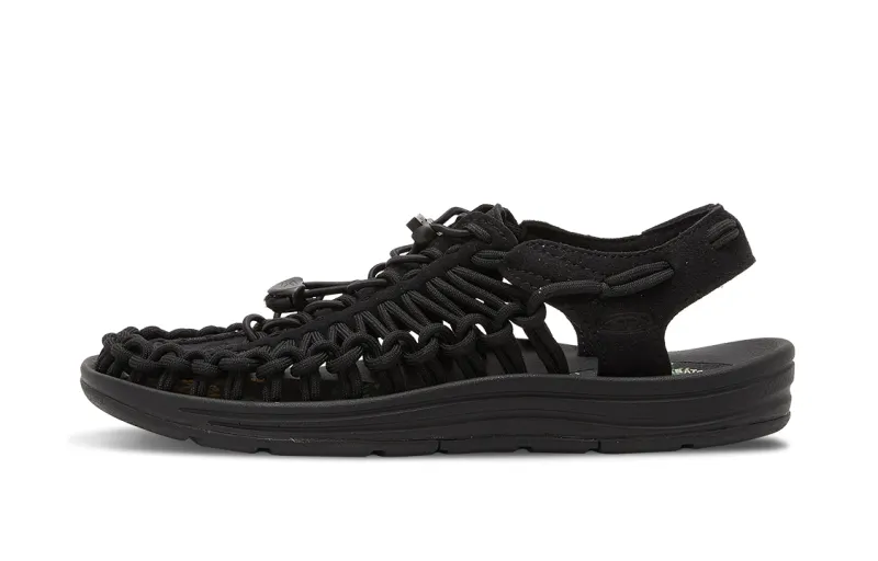 Keen Uneek Beach Sandals River Trekking Shoes Women's Pure Black