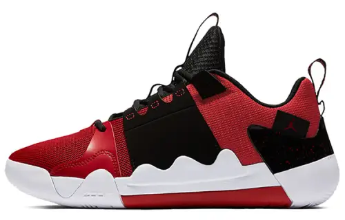 Jordan Zoom Zero Gravity Lightweight and Comfortable Low-top Basketball Shoes Men's White Black Red