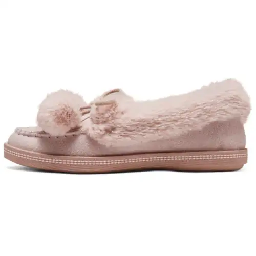 Skechers Modern Comfort Short Snow Boots Women's Nude Pink