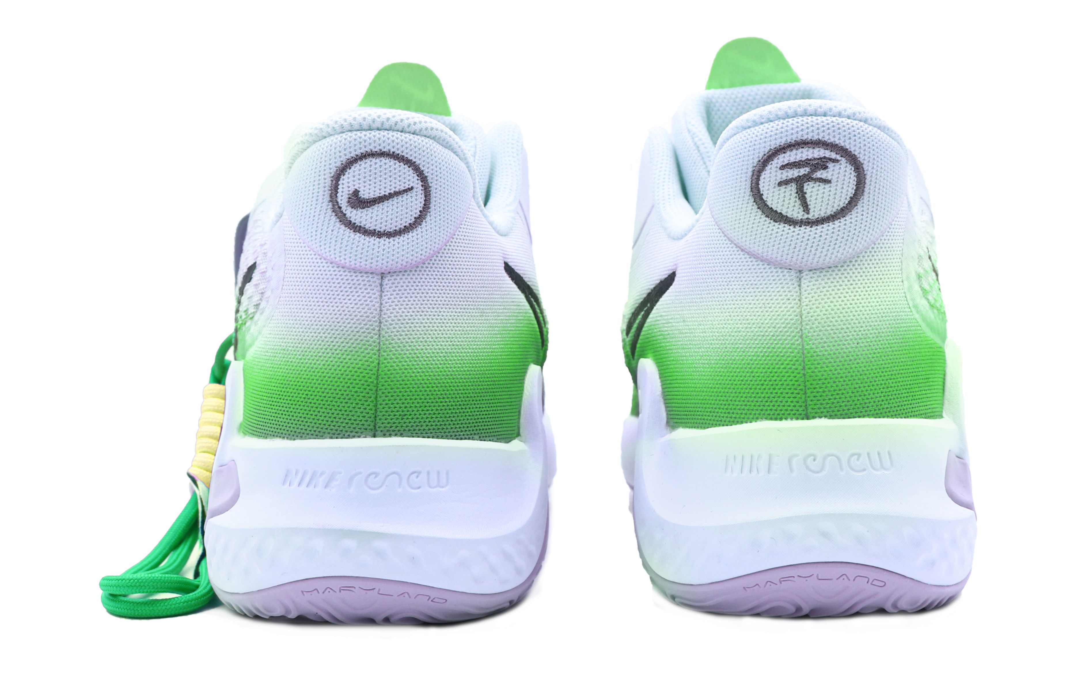 Nike KD Trey 5 IX Cushioning Slip Resistant Mid top Vintage Basketball Shoes Unisex Green