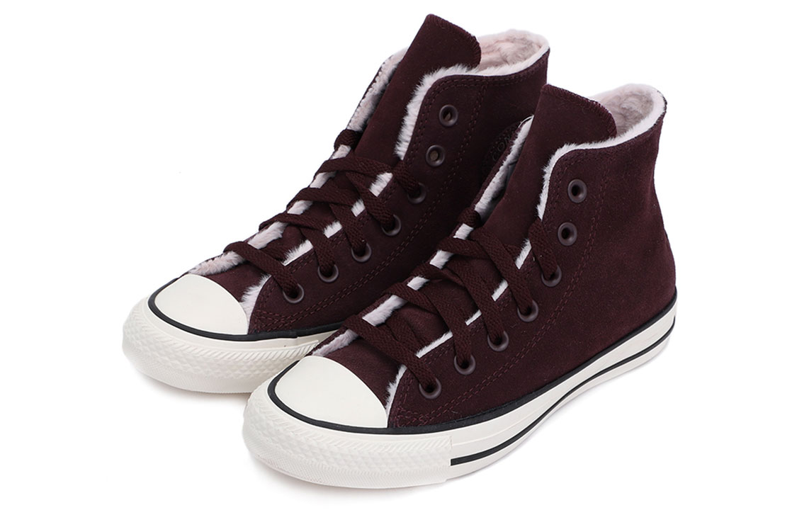 Женские кеды Converse Chuck Taylor All Star (темно-фиолетовые) — Тёмно-фиолетовый — фото 3