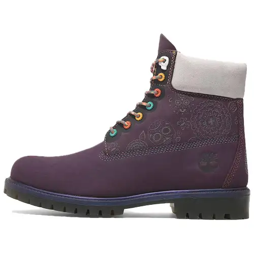 Timberland Classic 6 Inch Ankle Boots Men's Dark Purple