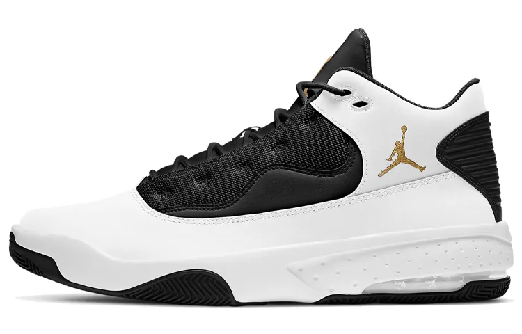 Jordan Max Aura 2 White Black Gold