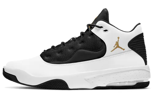 Jordan Max Aura 2 White Black Gold