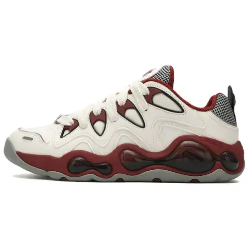 FILA FUSION X MitchellNess Vertical Shoes 'White Red'