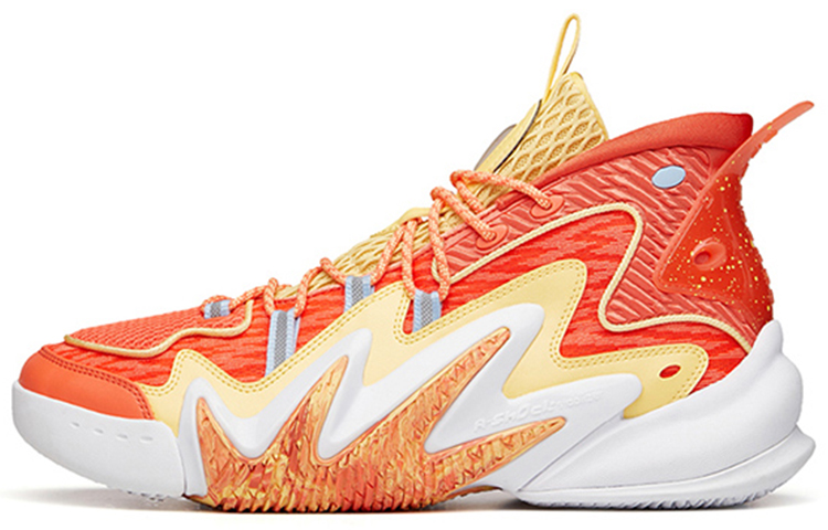 Anta Berserk 2 Cushioning Slip Resistant Abrasion Resistant Moisture Wicking Support Balance High top