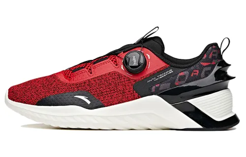ANTA Training Shoes Men's Low Top University Red/Black