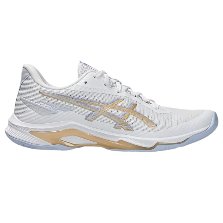 ASICS NETBURNER BALLISTIC FF 4 Cushioning Low top Training Shoes Women’s White Gold