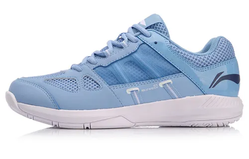 Li Ning Protector Badminton Shoes Women's Low Top Aurora Blue