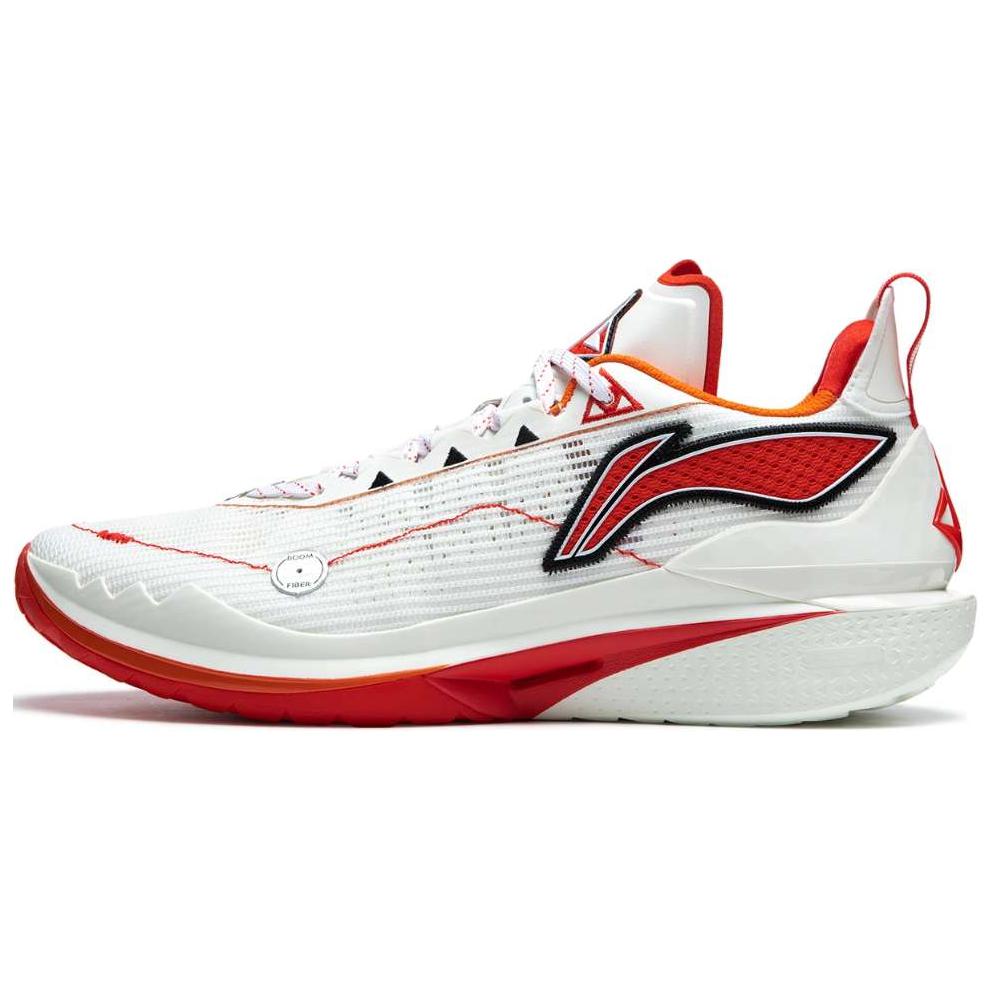 Li Ning Jimmy Butler JB 2’Retro Jersey’ Cushioning Slip Resistant Low top Basketball Shoes Men’s White Red