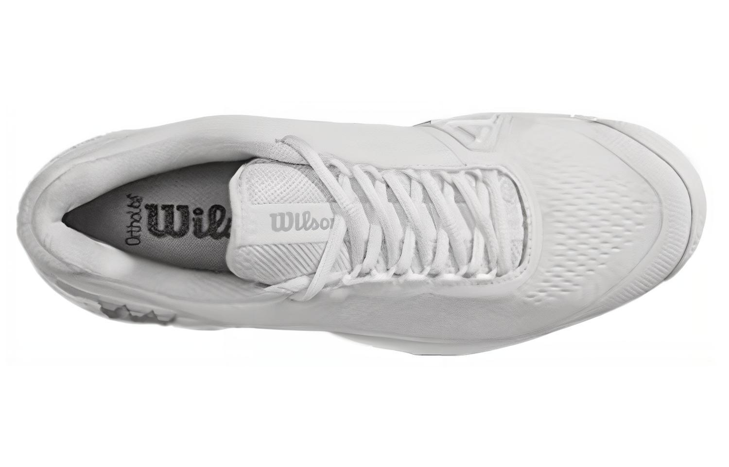 Wilson Abrasion Resistant Breathable Abrasion Resistant Breathable Low top Tennis Shoes Women’s White