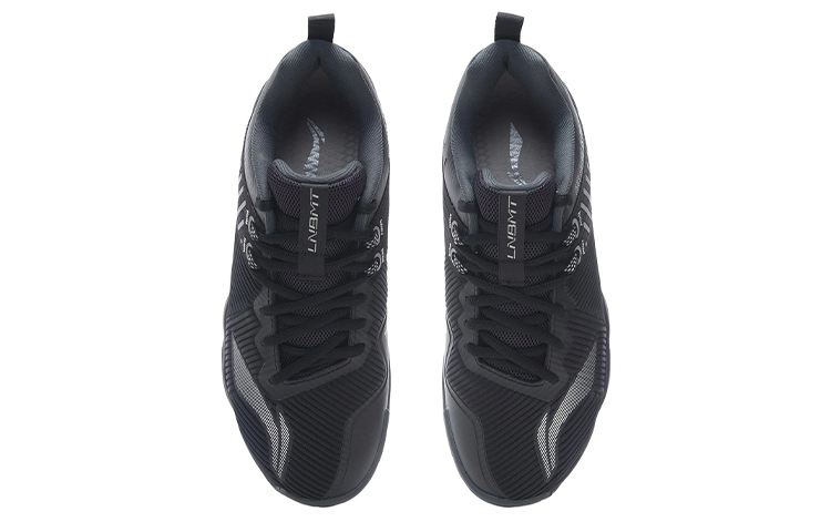 Li Ning Chameleon Ranger 4.0 TD Cushioning Slip Resistant Abrasion Resistant Low top Badminton Shoes Men’s Black