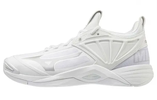 Mizuno Women's Wave Momentum 2 'White Silver'