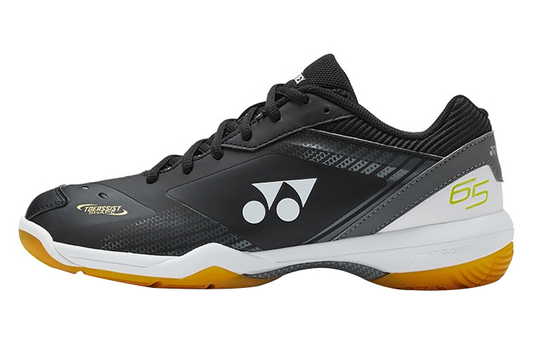 YONEX Yonex 65 Series 3 Lightweight Competition Shock Absorbing Anti-Slip Wear Resistant Breathable Lightweight Low Top Badminton Shoes Men's Black