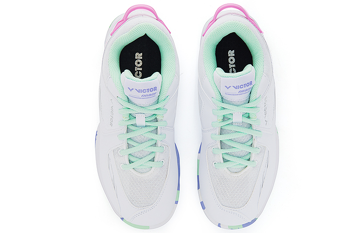 Victor Badminton Shoes Women’s Low Top Green/Pink/Blue
