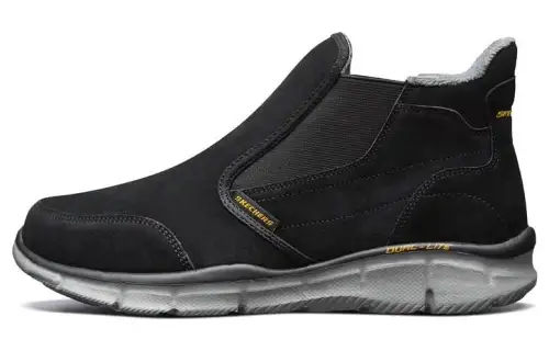 Skechers Equalizer Ankle Boots Men's Black Gray