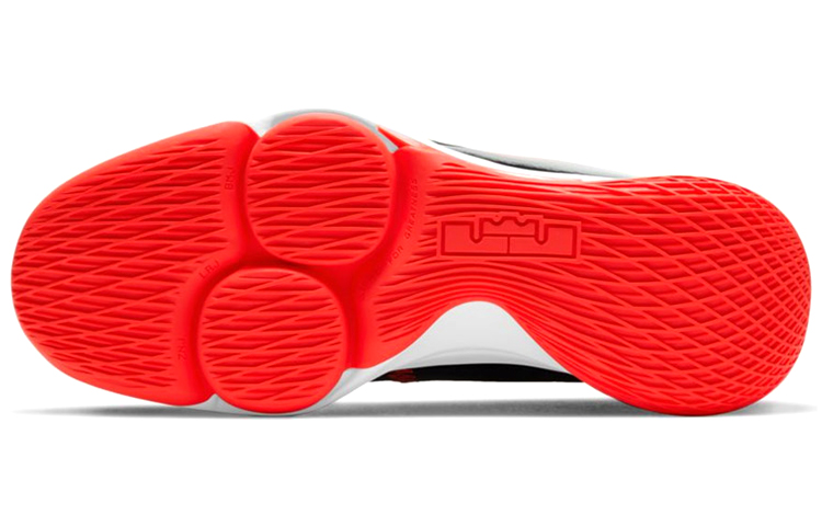 Мужские кроссовки Nike Witness 5 LeBron EP (черный / красный) — Чёрный / красный — фото 6