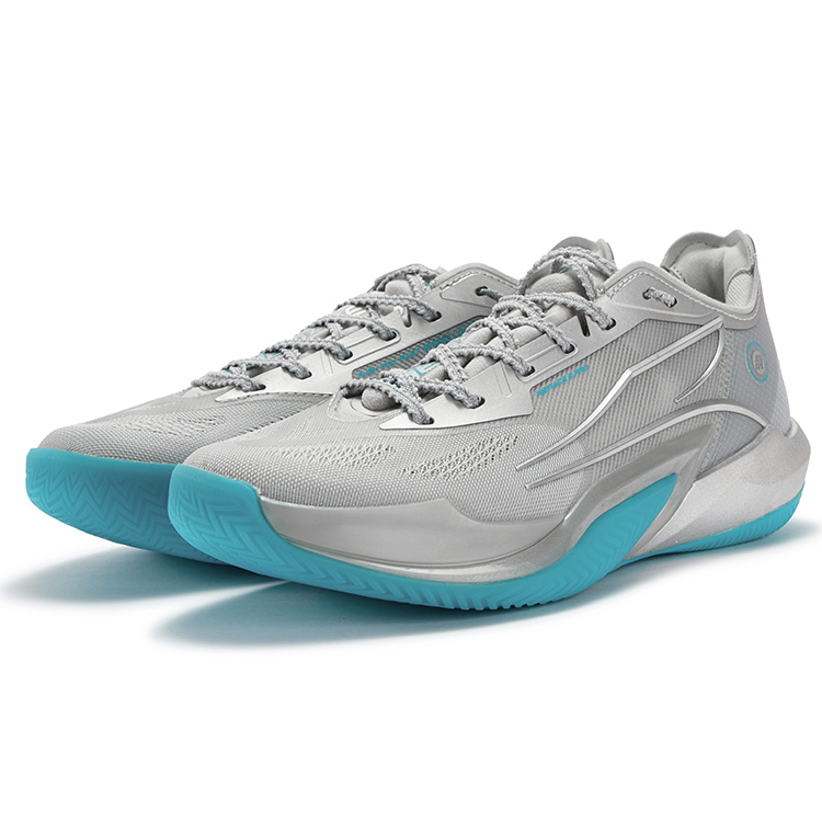361° Raging Storm 2Pro Space Cushioning Abrasion Resistant Breathable Low top Basketball Shoes Men’s Electric Blue