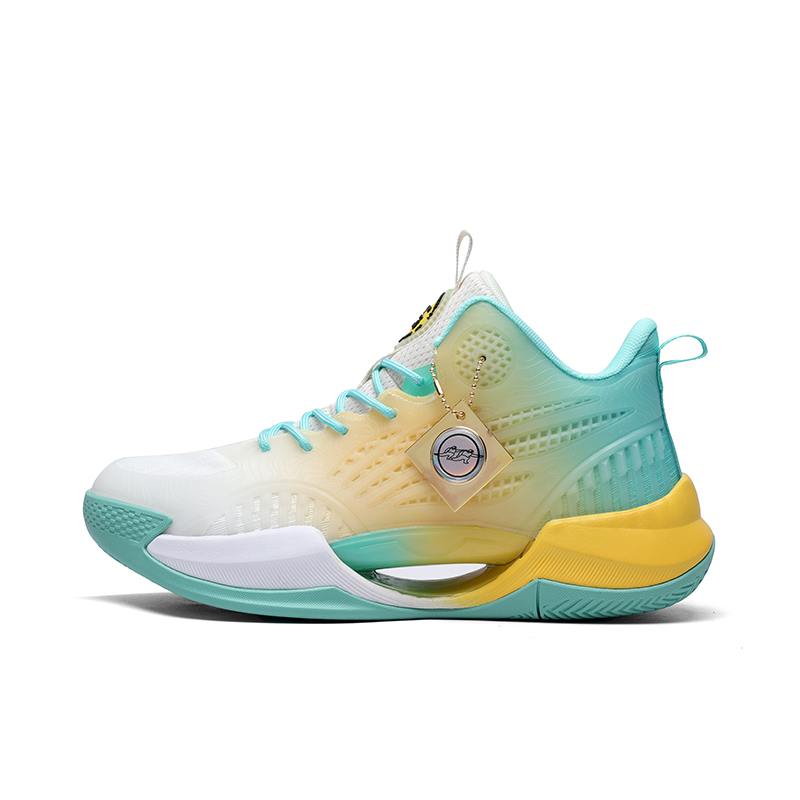 PAIKEJINGPAO Cushioning Slip Resistant Breathable High top Basketball Shoes Unisex