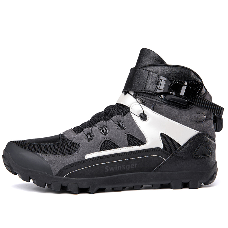 Swinsger Comfortable Fashion Abrasion Resistant Abrasion Resistant High top Cycling Shoes Men’s