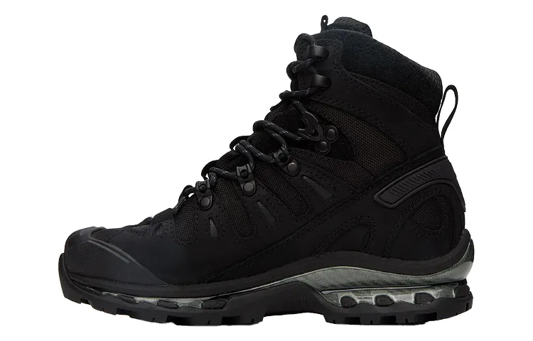 SALOMON XT Quest 4D GTX Advanced Textile, Leather Fashion Breathable Lightweight High top Outdoor Shoes Unisex Black