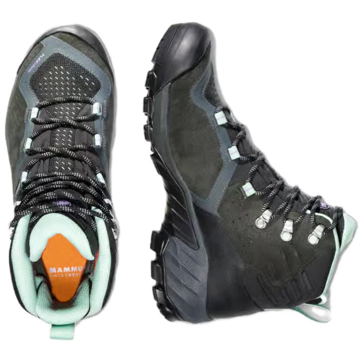 MAMMUT Sapuen Slip Resistant Abrasion Resistant Slip Resistant Abrasion Resistant High top Hiking Shoes Women’s
