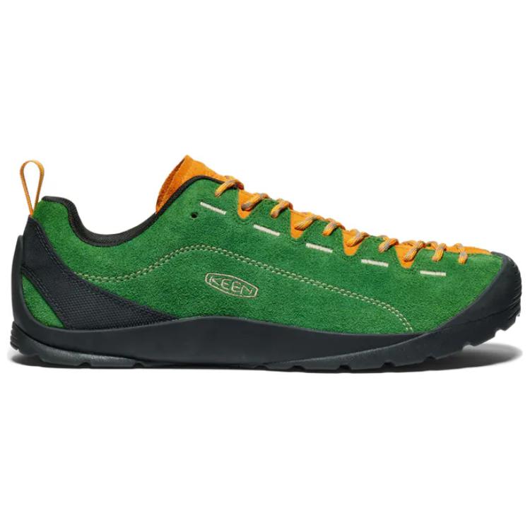 Keen Jasper Slip Resistant, Abrasion Resistant, Moisture Wicking Low top Mountaineering Shoes Men’s Green Black