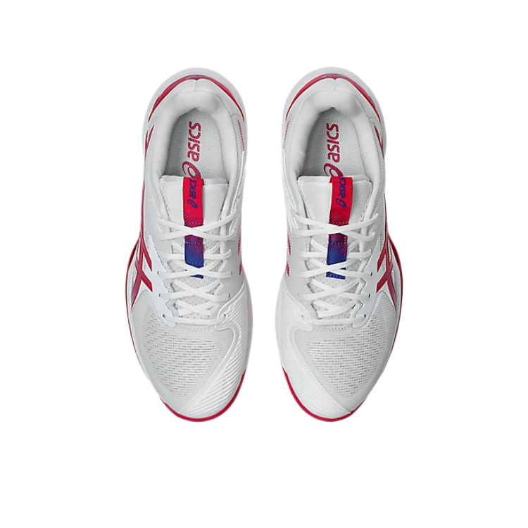 ASICS Solution Speed FF 3 Abrasion Resistant Low top Tennis Shoes Women’s Gray Red