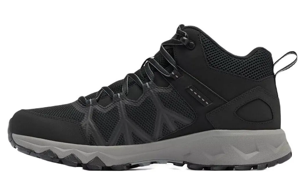 Columbia Cushioning Waterproof Cushioning Waterproof Mid top Outdoor Shoes Men's Black Gray