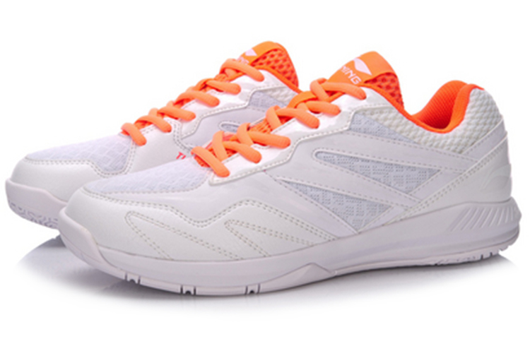 Li Ning Poseidon Stitching Cushioning Abrasion Resistant Cushioning, Wear Resistant Low top Badminton Shoes Women’s