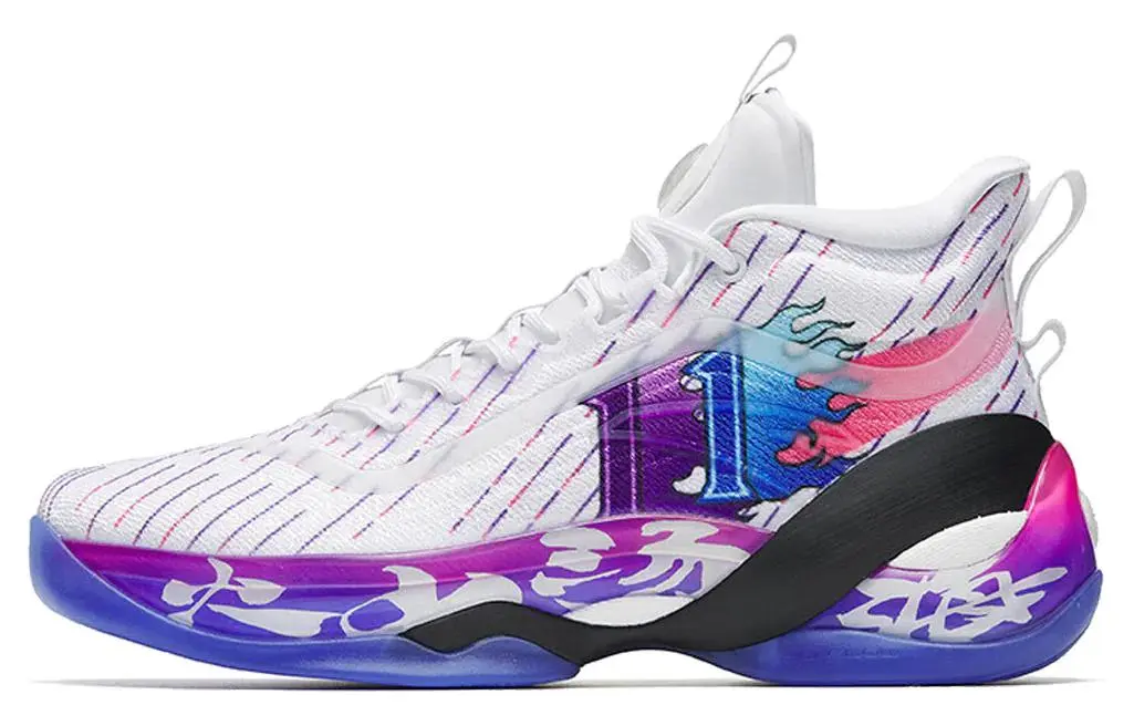 Anta KT7 KT 7 Cushioning Slip Resistant Abrasion Resistant Coverage Support High top Performance Basketball Shoes Men's
