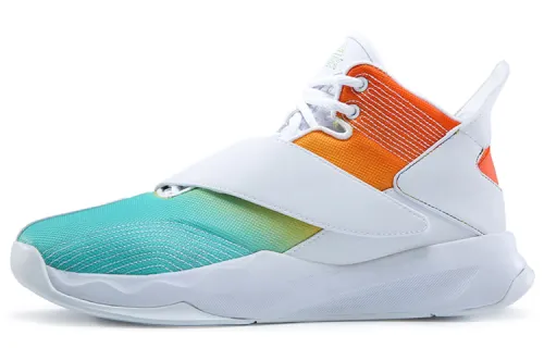 PEAK Speed Collection Cushioning Slip Resistant Abrasion Resistant Mid top Performance Basketball Shoes Men's