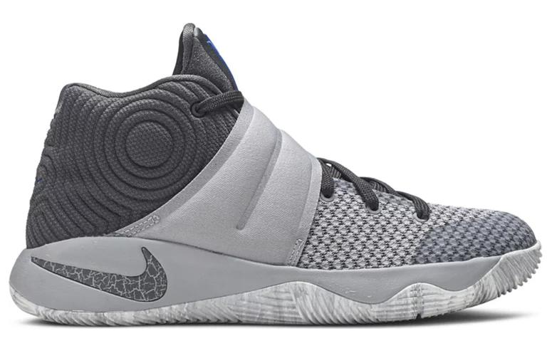 Мужские кроссовки Nike Kyrie 2 (серые) — Серый — фото 2