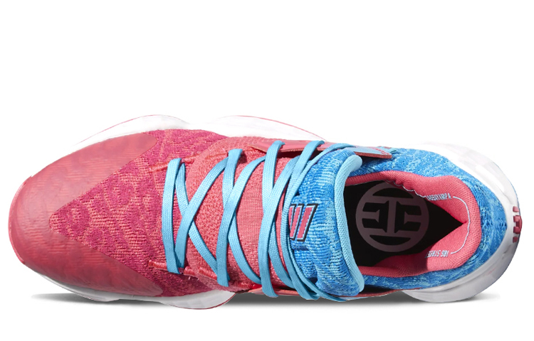 Мужские кроссовки adidas Harden Vol. 4 (красно-синие) — Красныйсиний — фото 3