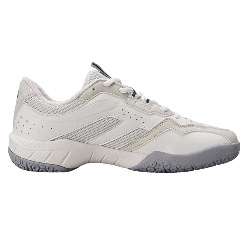 KUMPOO Abrasion Resistant Slip Resistant Low top Badminton Shoes Unisex Gray Green