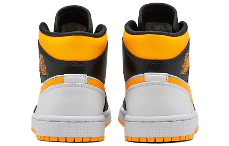 Jordan 1 Mid Laser Orange Black Women’s