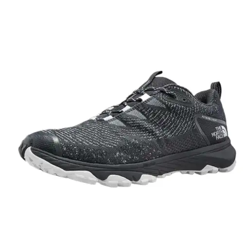 THE NORTH FACE Slip Resistant, Abrasion Resistant, Waterproof Low top Hiking Shoes Men's Gray