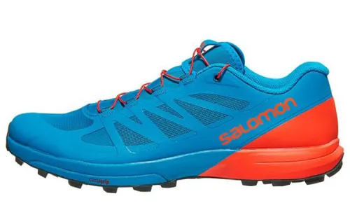 SALOMON Low top Hiking Shoes Men's Blue White
