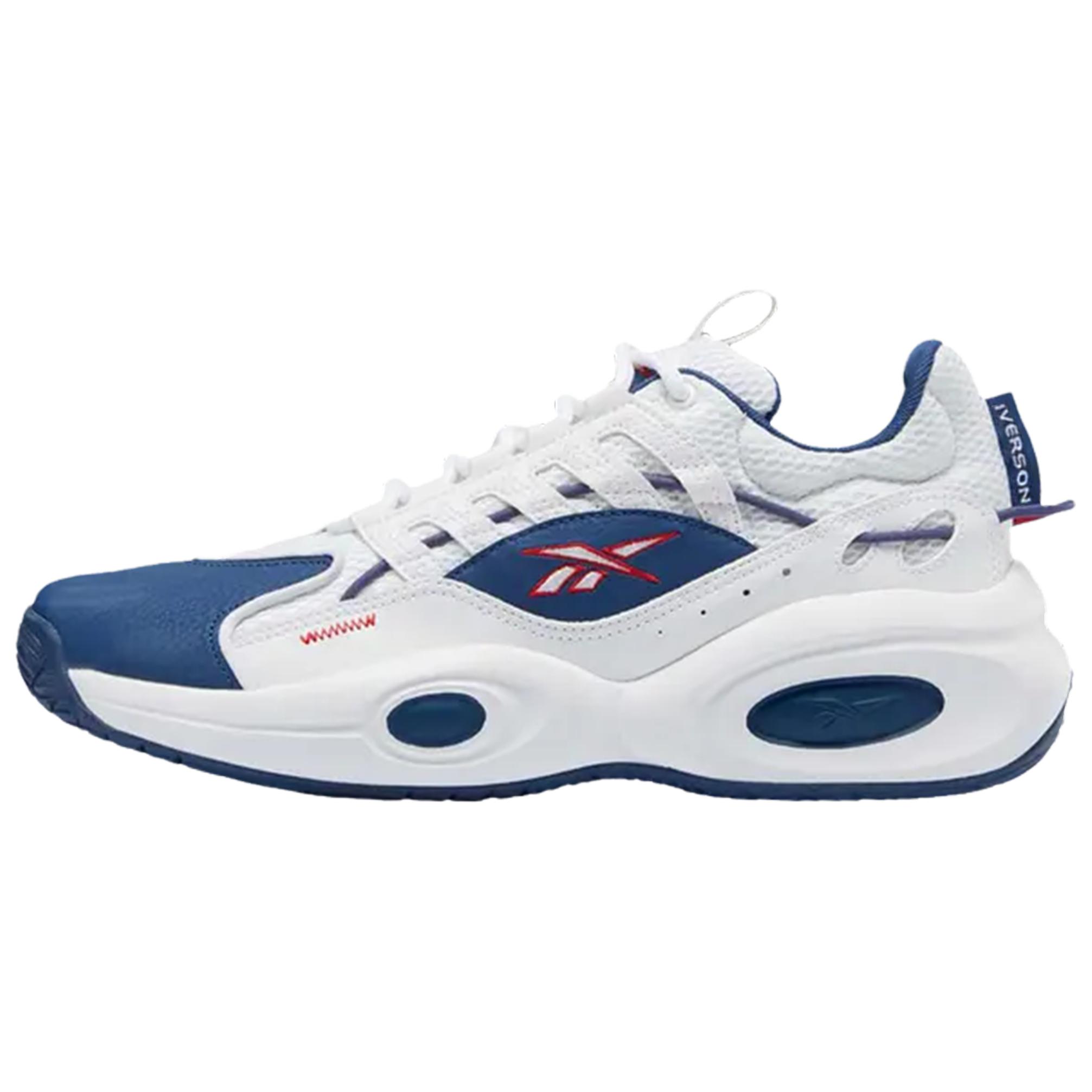 Solution Reebok Mid 'White Batik Blue Vector Red'