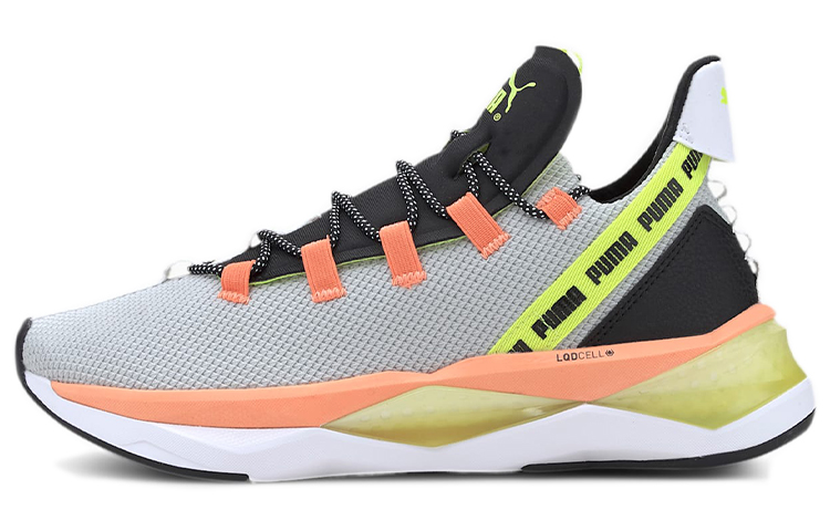PUMA LQDCELL Training Shoes Women's Mid Top Gray/Pink/Yellow