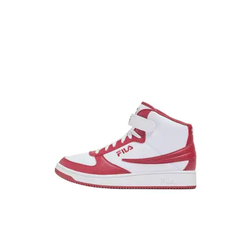 FILA High top Basketball Shoes Men's Red White