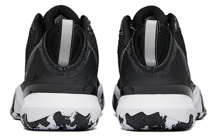 Anta The Dagger 5 Cushioning Anti-Slip And Wear-Resistant Low-Top Basketball Shoes Men’s Black White