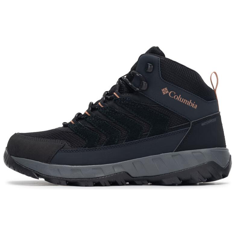 Columbia Columbia Hiking Company Comfortable Travel Non-Slip Wear-Resistant Mid-top Hiking Shoes Men's Black