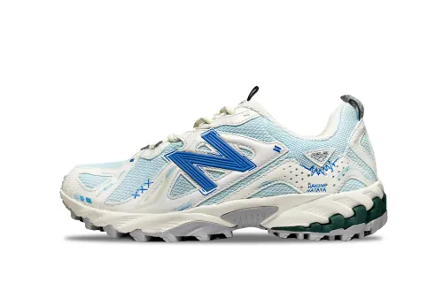 New Balance 610T First Island Sky Abrasion Resistant Low top Hiking Shoes Unisex White Blue
