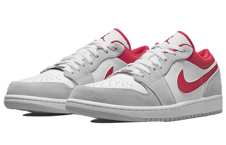 Air Jordan 1 Low Se ‘Light Smoke Grey Gym Red’