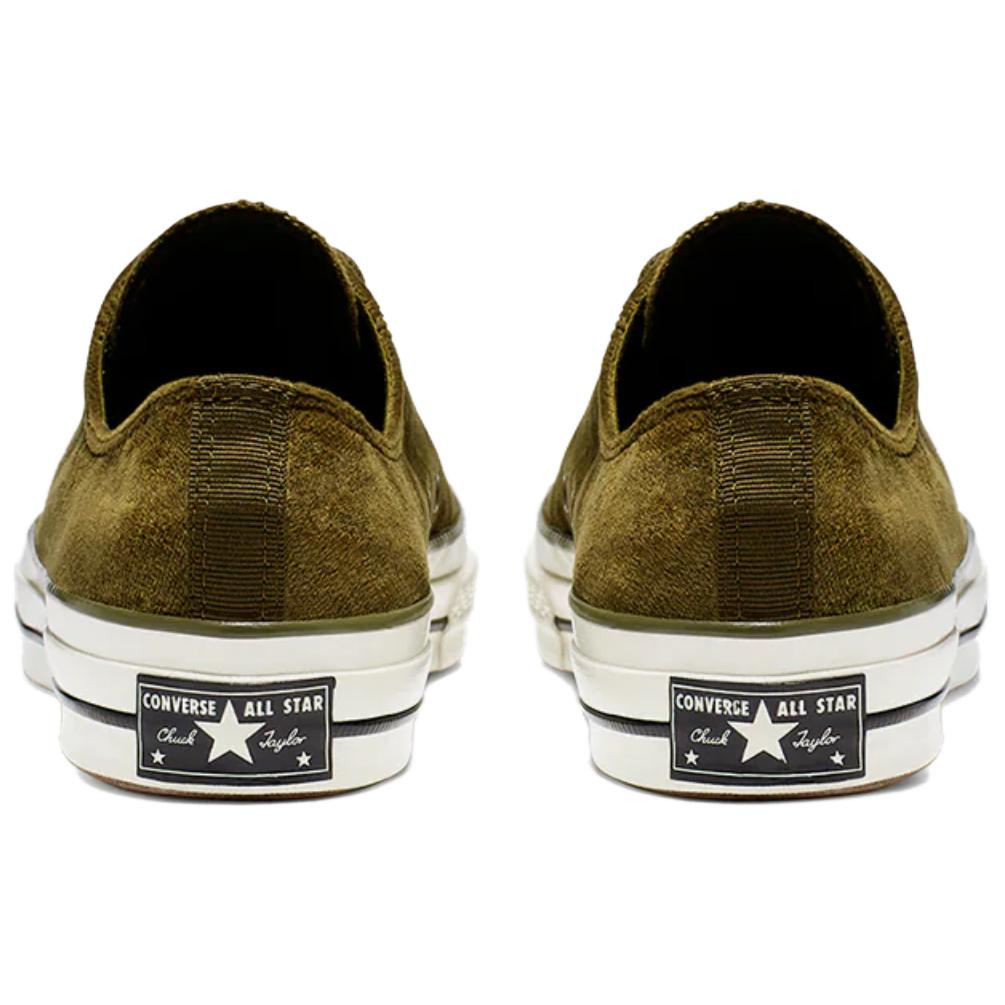 Кеды Converse Chuck 1970s Velvet Low Top (зеленые) — фото 4